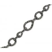 Victorian Revival: Sterling Silver Marcasite Teardrop Link 71/4 inches Bracelet